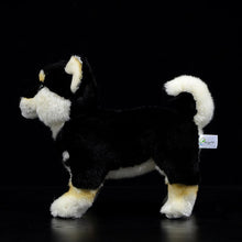 Load image into Gallery viewer, Lifelike Standing Black Shiba Inu Soft Plush Toy-Home Decor-Dogs, Home Decor, Shiba Inu, Soft Toy, Stuffed Animal-3