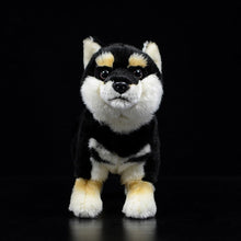 Load image into Gallery viewer, Lifelike Standing Black Shiba Inu Soft Plush Toy-Home Decor-Dogs, Home Decor, Shiba Inu, Soft Toy, Stuffed Animal-4