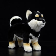 Load image into Gallery viewer, Lifelike Standing Black Shiba Inu Soft Plush Toy-Home Decor-Dogs, Home Decor, Shiba Inu, Soft Toy, Stuffed Animal-5