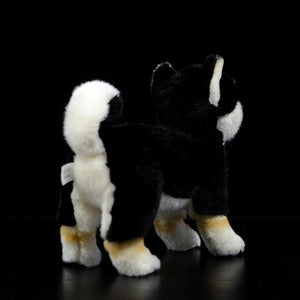 Lifelike Standing Black Shiba Inu Soft Plush Toy-Home Decor-Dogs, Home Decor, Shiba Inu, Soft Toy, Stuffed Animal-6