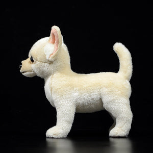 Lifelike Standing Chihuahua Soft Plush Toy