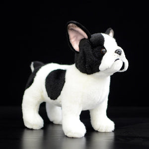 Lifelike Standing French Bulldog Soft Plush Toy-Home Decor-Dogs, French Bulldog, Home Decor, Soft Toy, Stuffed Animal-4