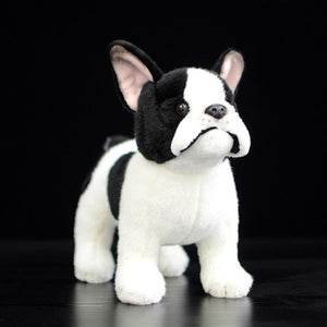 Lifelike Standing French Bulldog Soft Plush Toy-Home Decor-Dogs, French Bulldog, Home Decor, Soft Toy, Stuffed Animal-1