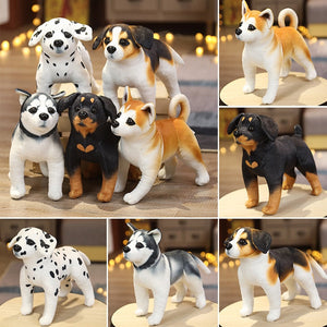 Lifelike Standing Rottweiler Stuffed Animal Plush Toy-Soft Toy-Dogs, Home Decor, Rottweiler, Soft Toy, Stuffed Animal-7