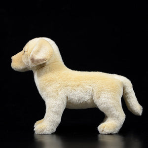 Lifelike Standing Yellow Labrador Soft Plush Toy-Home Decor-Dogs, Home Decor, Labrador, Soft Toy, Stuffed Animal-3