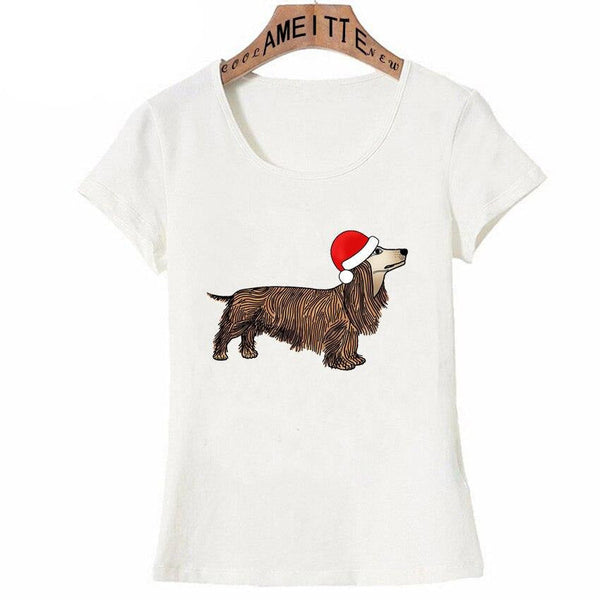 Long haired dachshund t sales shirts