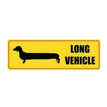 Load image into Gallery viewer, Image of weiner dog car decal