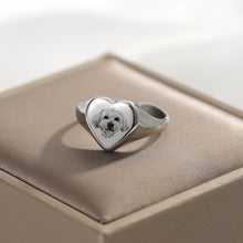 Load image into Gallery viewer, Love Your Furry Friend Forever: Personalized Dog Rings in Silver, Gold, Rose Gold-Personalized Dog Gifts-Dogs, Jewellery, Personalized Dog Gifts, Ring-4