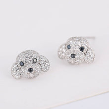 Load image into Gallery viewer, Image of adorable Maltese Earrings in design 2