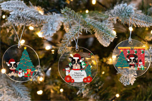 Merry Black and Tan Chihuahua Christmas Tree Ornament-Christmas Ornament-Chihuahua, Christmas, Dogs-8
