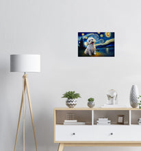Load image into Gallery viewer, Milky Way Bichon Frise Wall Art Poster-Print Material-Bichon Frise, Dog Art, Dogs, Home Decor, Poster-8