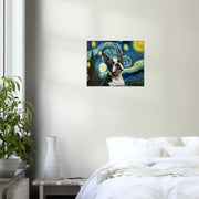Milky Way Boston Terrier Wall Art Poster-Print Material-Boston Terrier, Dog Art, Dogs, Home Decor, Poster-4