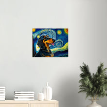 Load image into Gallery viewer, Milky Way Dachshund Wall Art Poster-Print Material-Dachshund, Dog Art, Dogs, Home Decor, Poster-4