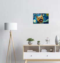 Load image into Gallery viewer, Milky Way Yorkshire Terrier Wall Art Poster-Print Material-Dog Art, Dogs, Home Decor, Poster, Yorkshire Terrier-8