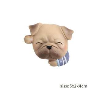 Mischievous Pugs 3D Wall Stickers-Home Decor-Dogs, Home Decor, Pug, Wall Sticker-Sleeping Pug-10