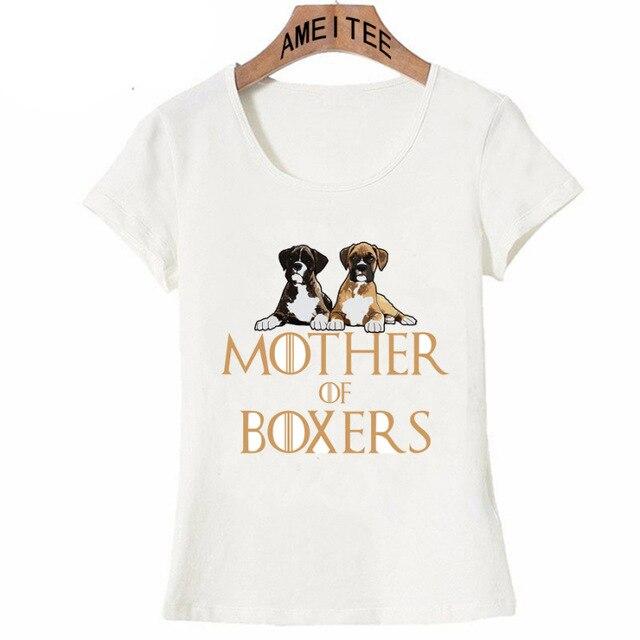 Mother Of Boxers Womens T Shirt