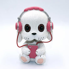 Load image into Gallery viewer, Music Pug and Friends Car BobbleheadsCar AccessoriesBunny