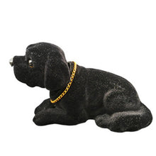 Load image into Gallery viewer, Nodding Black Labrador Smooth Coat Bobblehead-Car Accessories-Black Labrador, Bobbleheads, Car Accessories, Dogs, Labrador-4