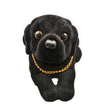 Load image into Gallery viewer, Nodding Black Labrador Smooth Coat Bobblehead-Car Accessories-Black Labrador, Bobbleheads, Car Accessories, Dogs, Labrador-1