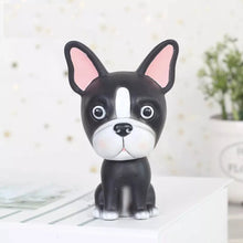 Load image into Gallery viewer, Image of a boston terrier bobblehead