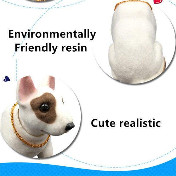 Nodding Bull Terrier Smooth Coat Bobblehead-Car Accessories-Bobbleheads, Bull Terrier, Car Accessories, Dogs-3