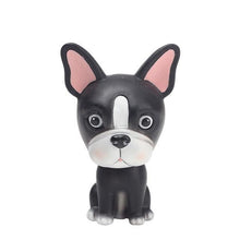 Load image into Gallery viewer, Image of a nodding Boston Terrier bobblehead