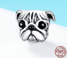 Load image into Gallery viewer, Image of a pandora Pug charm bead