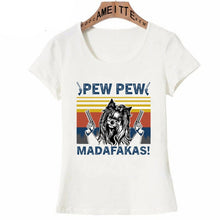 Load image into Gallery viewer, Pew Pew Tibetan Mastiff Womens T Shirt - Series 6-Apparel-Apparel, Dogs, T Shirt, Tibetan Mastiff, Z1-Yorkshire Terrier-S-13