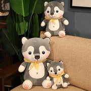 Plush Cotton Dog Stuffed Animals - Boston Terrier / French Bulldog, Husky, and Pug-Dogs, Home Decor, Soft Toy, Stuffed Animal-30