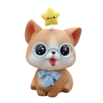 Pomeranian on My Mind Car Bobblehead-Car Accessories-Bobbleheads, Car Accessories, Dogs, Pomeranian-Corgi-11