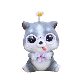 Pomeranian on My Mind Car Bobblehead-Car Accessories-Bobbleheads, Car Accessories, Dogs, Pomeranian-Husky-6