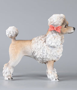 Poodle Love Large Resin Statue-Home Decor-Dogs, Home Decor, Poodle, Statue-2