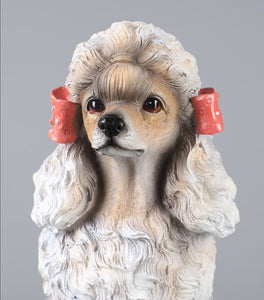 Poodle Love Large Resin Statue-Home Decor-Dogs, Home Decor, Poodle, Statue-3