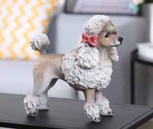 Poodle Love Large Resin Statue-Home Decor-Dogs, Home Decor, Poodle, Statue-6