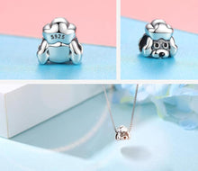 Load image into Gallery viewer, Poodle Love Silver Charm BeadDog Themed Jewellery