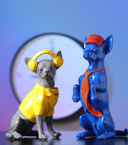 Pop Art Chihuahua Resin Statues-Home Decor-Chihuahua, Dogs, Home Decor, Statue-11