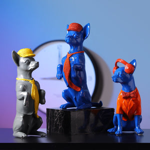 Pop Art Chihuahua Resin Statues-Home Decor-Chihuahua, Dogs, Home Decor, Statue-16