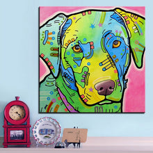 Load image into Gallery viewer, Pop Art Labrador Canvas Print Poster-Home Decor-Dogs, Home Decor, Labrador, Poster-3