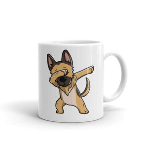 Dabbing German Shepherd Coffee Mug-Mug-Dogs, German Shepherd, Mugs-3