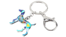 Load image into Gallery viewer, Beautiful Whippet Love Enamel Keychains-Accessories-Accessories, Dogs, Keychain, Whippet-8