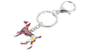 Beautiful Whippet Love Enamel Keychains-Accessories-Accessories, Dogs, Keychain, Whippet-11