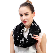Load image into Gallery viewer, I Love Poodles Infinity Loop Scarves-Accessories-Accessories, Dogs, Poodle, Scarf-7