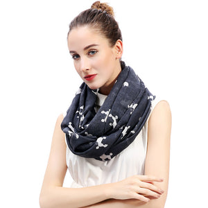 I Love Poodles Infinity Loop Scarves-Accessories-Accessories, Dogs, Poodle, Scarf-8