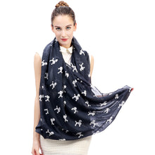 Load image into Gallery viewer, I Love Poodles Infinity Loop Scarves-Accessories-Accessories, Dogs, Poodle, Scarf-5