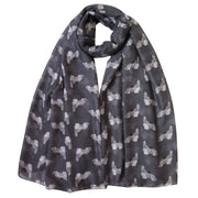 Infinite Cocker Spaniel Love Womens Scarves-Accessories-Accessories, Cocker Spaniel, Dogs, Scarf-5