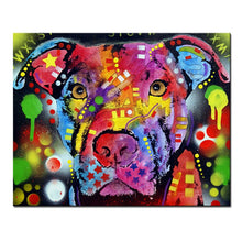 Load image into Gallery viewer, Pop Art American Pit Bull Terrier Canvas Print Poster-Home Decor-American Pit Bull Terrier, Dogs, Home Decor, Poster-9
