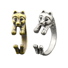 Load image into Gallery viewer, 3D Samoyed Finger Wrap Rings-Dog Themed Jewellery-Dogs, Jewellery, Ring, Samoyed-6