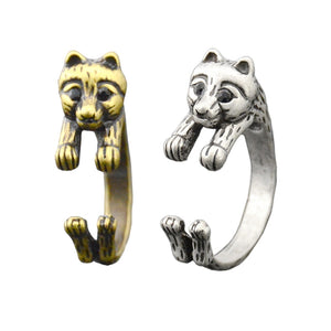 3D Samoyed Finger Wrap Rings-Dog Themed Jewellery-Dogs, Jewellery, Ring, Samoyed-6