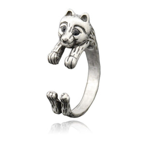 3D Samoyed Finger Wrap Rings-Dog Themed Jewellery-Dogs, Jewellery, Ring, Samoyed-3