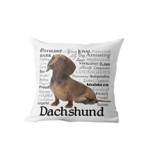 Load image into Gallery viewer, Why I Love My Doggo Cushion Covers-Home Decor-Cushion Cover, Dogs, Home Decor-One Size-Dachshund-11